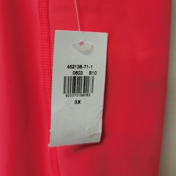 Old Navy High Rise PowerSoft 7/8 Leggings Coralux 3X - Picture 10 of 11